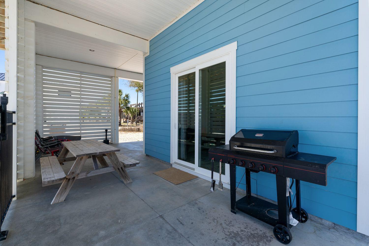 Beachfront Blue Villa Indian Pass Exterior photo